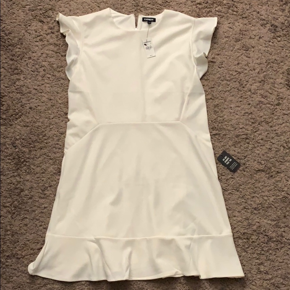 NEW Express cream color dress
